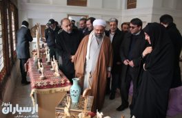 نمایشگاه صنایع دستی در اداره میراث فرهنگی اهر دایر شد
