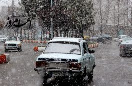 روز طبیعت مردم اهر، کلیبر و ورزقان خانه‌نشین شدند/ بارش برف در ارسباران