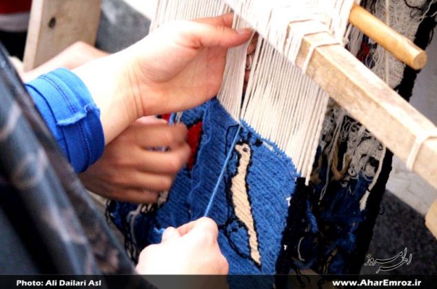 تصویری/ دوره ترویج و آموزش صنایع دستی در روستای کردلر اهر
