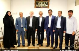 تصویری/ نشست صمیمی نماینده مردم اهر و هریس با اعضای شورای دوره پنجم اهر