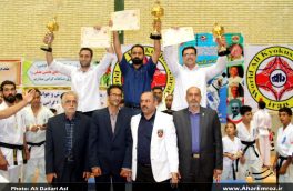تصویری/ مسابقات قهرمانی کاراته مردان کشور در اهر