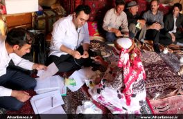 تصویری/ اعزام اکیپ پزشکی به مناطق عشایر
