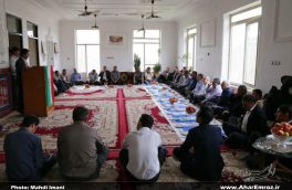 تصویری/ جلسه شورای عشایر شهرستان اهر در روستای بالدرن