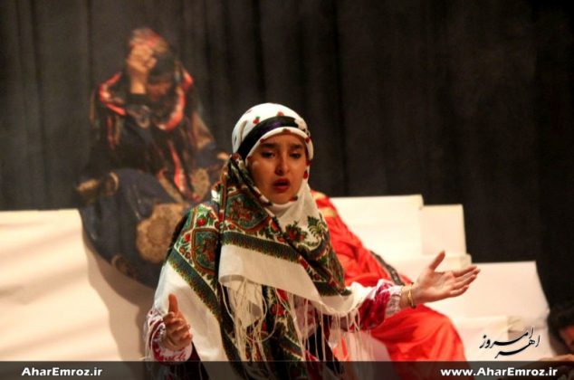 تصویری/ دومین روز جشنواره سراسری تئاتر کوتاه اهر ارسباران
