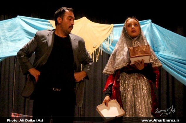 تصویری/ دومین روز جشنواره سراسری تئاتر کوتاه اهر ارسباران (۲)