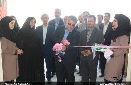 تصویری/ افتتاح مدرسه فاطمیه در اهر
