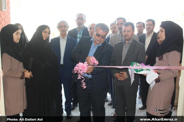 تصویری/ افتتاح مدرسه فاطمیه در اهر