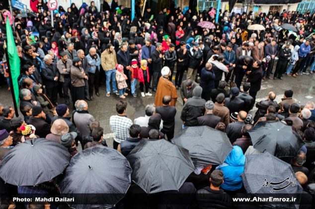 تصویری/ عزاداری روز اربعین حسینی در شهرستان اهر