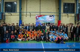 تصویری/ روز پایانی مسابقات ورزشی کارگران شهرستان اهر جام شهید اصغرزاده