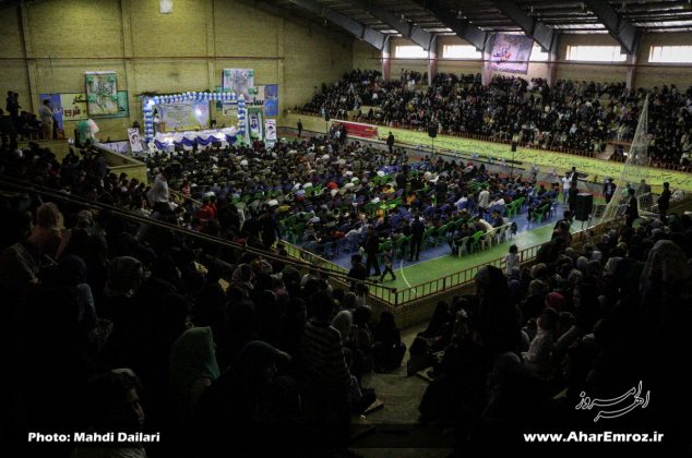 تصویری/ جشن بزرگ منتظران حضرت مهدی (عج) در اهر