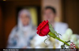 تصویری/ جشن ازدواج دانشجویی در دانشگاه علوم پزشکی تبریز