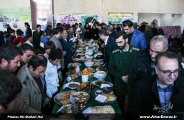 تصویری/ جشن چهلم انقلاب و جشنوراه غذاهای سنتی و سالم روستایی در روستای دایلار