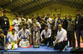 برگزاری مسابقات قهرمانی سبک کیوکوشین کاراته ماتسوشیما آذربایجان شرقی با قهرمانی اهر