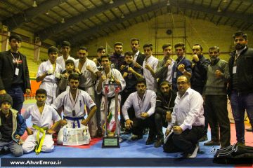 برگزاری مسابقات قهرمانی سبک کیوکوشین کاراته ماتسوشیما آذربایجان شرقی با قهرمانی اهر