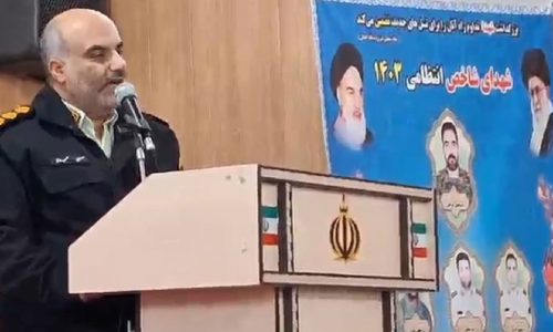 فرمانده انتظامی اهر: امنیت مصونیت از خطر و ترس و زندگی در آرامش است/ فرماندار اهر: نیروی انتظامی حافظ نظم و امنیت است