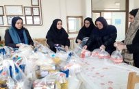 اطعام مهدوی در اهر؛ اقدام خداپسندانه دبیرستان توحید برای نیازمندان