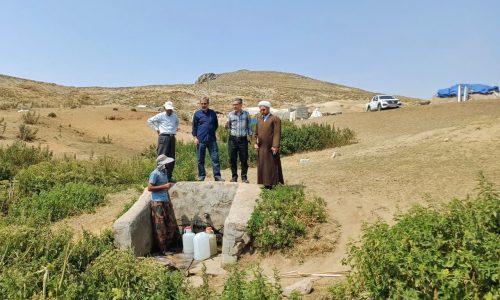 بازدید رئیس اداره امور عشایر اهر از طرح های عمرانی مناطق عشایری اهر