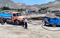 اعزام اکیپ‌های بهره‌برداری به مناطق سیل‌زده شهرستان اهر / خسارت به تأسیسات آب روستای ساری‌سولی