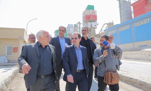 بازدید معاون وزیر صمت از واحدهای تولیدی در شهرک صنعتی اهر