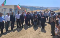 مخزن ذخیره آب و اصلاح شبکه توزیع روستای افیل اهر به بهره برداری رسید