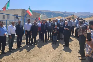 مخزن ذخیره آب و اصلاح شبکه توزیع روستای افیل اهر به بهره برداری رسید