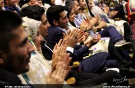 تصویری/ جشن ازدواج دانشجویی در دانشگاه علوم پزشکی تبریز‎