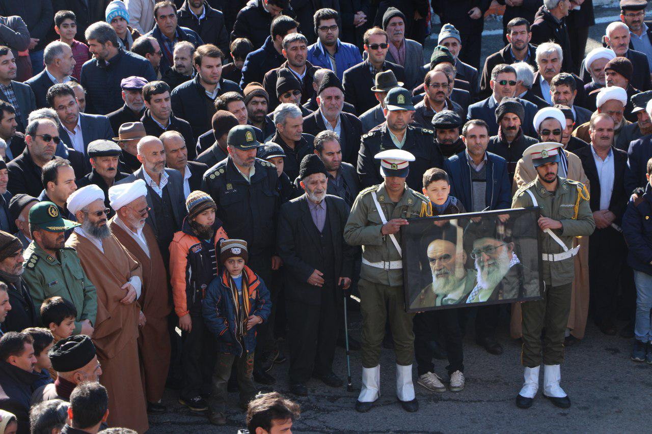 تظاهرات ضدآمریکایی – صهیونیستی در اهر برگزار شد