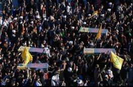 پیکر مطهر ۱۱ شهید گمنام در آذربایجان شرقی تشییع می‌شود