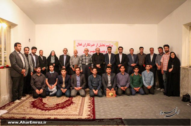 تصویری/ بازدید اصحاب رسانه شهرستان اهر از پروژه های شهرداری و مراسم تجلیل از خبرنگاران فعال