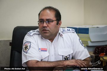 انجام ۱۴۷۲ مأموریت درون و برونشهری طی سالجاری در اهر/ افزایش حوادث رانندگی در محورهای کلیبر و مشگین شهر