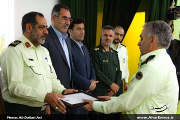 فرمانده جدید نیروی انتظامی شهرستان اهر معرفی شد/ یونس منفرد رئیس پلیس راهور آذربایجان شرقی شد