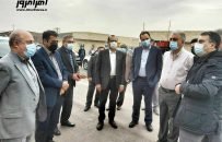 اولین بازدید دکتر سعد محمدی مدیرعامل شرکت ملی صنایع مس ایران از طرح های توسعه کارخانه آهک اهر