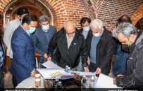 ارزیاب یونسکو از کاروانسرای تاریخی گویجه بئل اهر بازدید کرد
