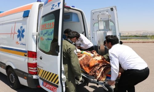 واژگونی مینی‌بوس در جاده کلیبر – اهر با ۱۷ مصدوم