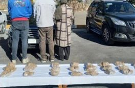 دستگیری ۳ سوداگر مرگ با کشف بیش از ۲۱ کیلوگرم هروئین در محور اهر–مشگین‌شهر