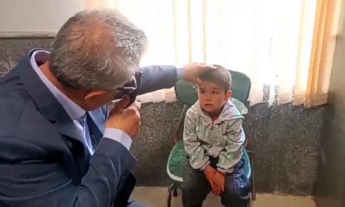 طرح غربالگری بینایی‌سنجی کودکان در هوراند پایان یافت