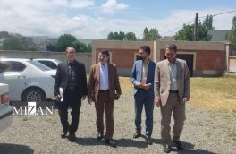 بازدید رئیس کل دادگستری آذربایجان شرقی از حوزه قضایی هوراند و بخش‌آبش احمد