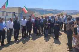 مخزن ذخیره آب و اصلاح شبکه توزیع روستای افیل اهر به بهره برداری رسید