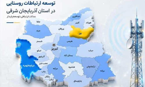 بهره برداری از سایت ارتباطی ایرانسل روستای یاورکندی